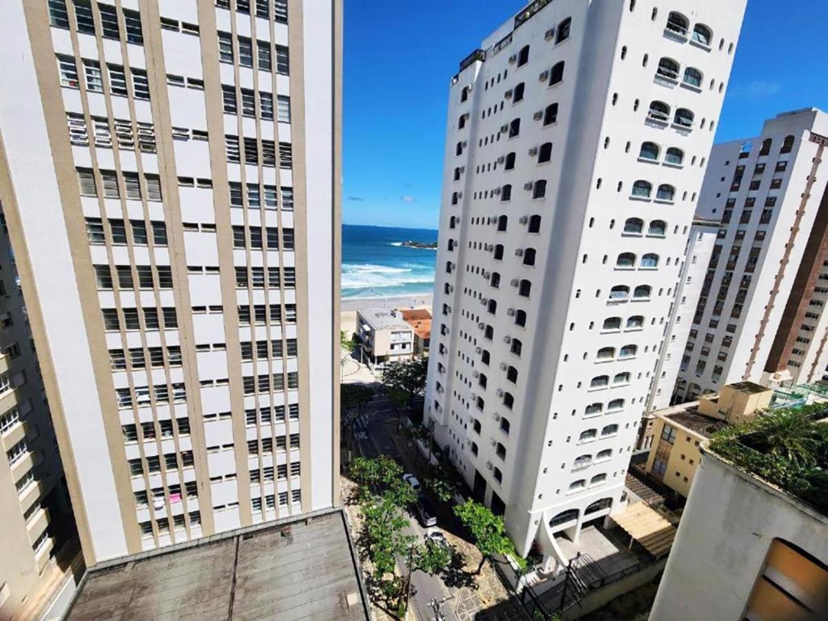 Apartamento 4 Quartos, 3 Banheiros, Vista Para O Mar Pitangueiras, Sacada, 1 Vaga De Garagem, Apenas 50 Metros Do Mar Guarujá Exterior photo